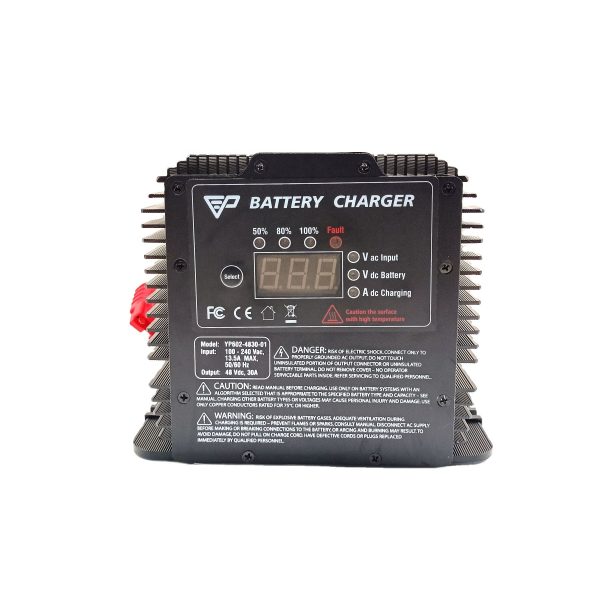 48V 30A Battery Charger 128375GT 128375 for Genie GS-2668 GS-3268 GS-3369 GS4069