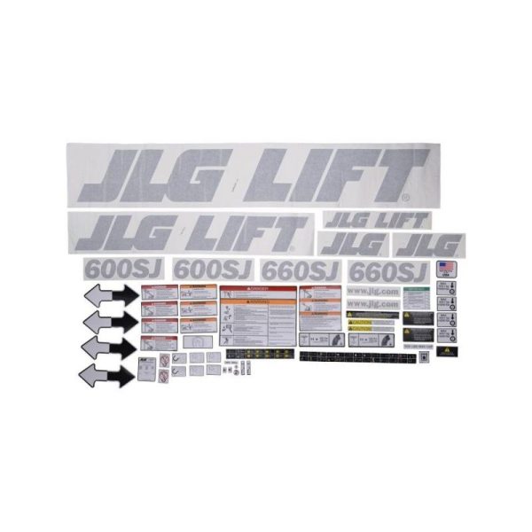 Original JLG Part 2900970 DECAL KIT (DOM) 600/660SJ JLG Decal Stickers For JLG Lifts 600SJ 660SJ