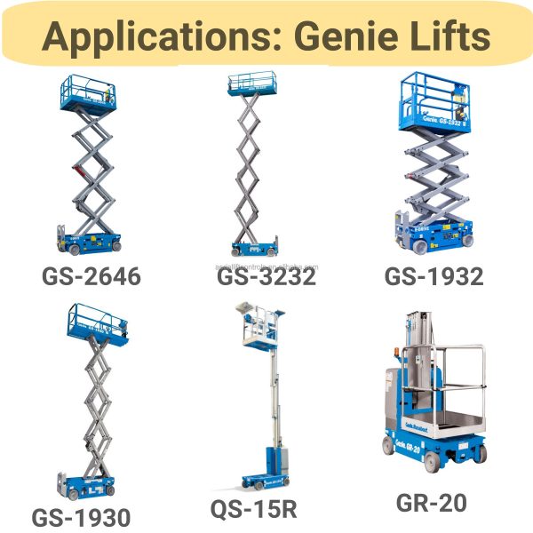 AWP Controls Genie 100840 Gen 5 Control Box Genie Spare Parts Genie Scissor Lifts PCU