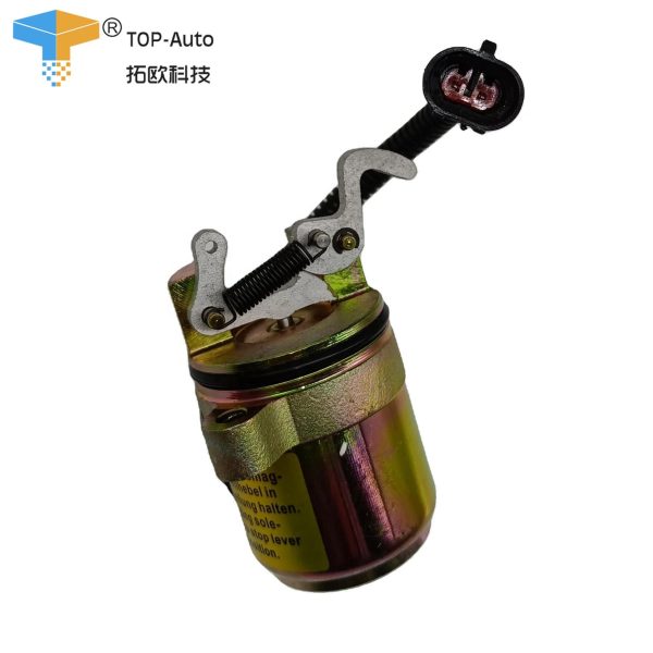 12V Fuel Shutoff Solenoid Valve Lasting Lifespan Fuel Cut Off Solenoid Valve 0428-7583 For Engine