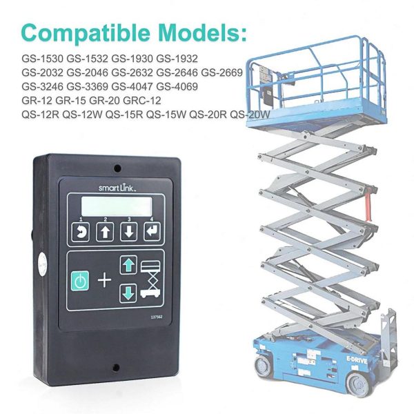 CAJA DE CONTROL de tierra Compatible 1256721GT para GENIE GR-12 GR-20 GS-1530 GS-1930 GS-1932 GS-2032 GS-2646 GS-3246 GS-4047