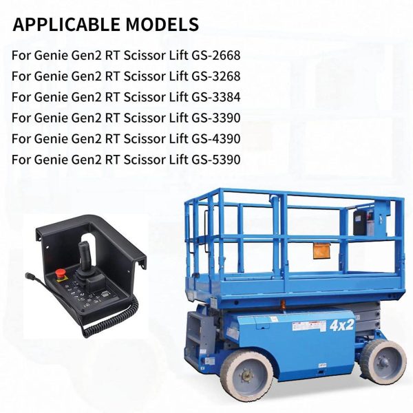 Platform Control Box 99161GT 99161 Fits with Genie Gen2 RT Scissor Lift GS3384 GS3390 GS4390 GS5390 GS2668RT GS3268RT