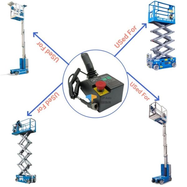 AWP Genie Lifts Parts Control Box Joystick Controller Motor Switch For Aerial Work Platform Genie Scissor Boom Lifts