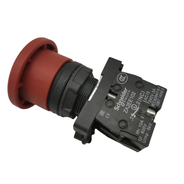 40mm Mushroom Head Emergency Stop Switch with ZA2EE102 Single contact block