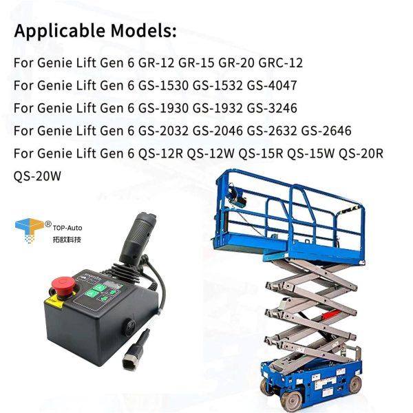 AWP Genie Lifts Parts Control Box Joystick Controller Motor Switch For Aerial Work Platform Genie Scissor Boom Lifts