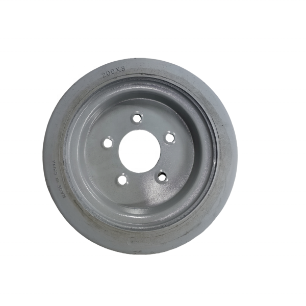 Aerial Lift Wheel scissor lift wheels 12 X 4 X 8 non-marking Skyjack Wheel part number 108022